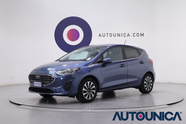 Ford Fiesta 1.1 75 CV 5 PORTE TITANIUM NEOPATENTATI FARI LED usato a BRESCIA