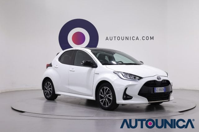 Toyota Yaris 1.5 HYBRID 5 PORTE LOUNGE FARI LED TETTO PANORAMA - foto 3 di 4