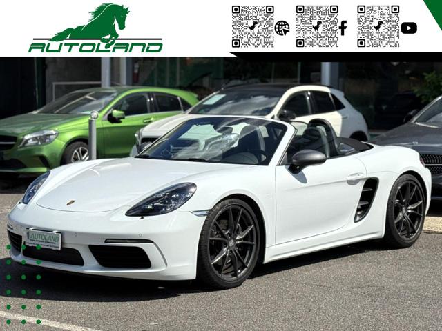 Porsche 718 Spyder 2.0 T Pure White PASM Superbollo 09/27 300CV usato a GUIDONIA MONTECELIO