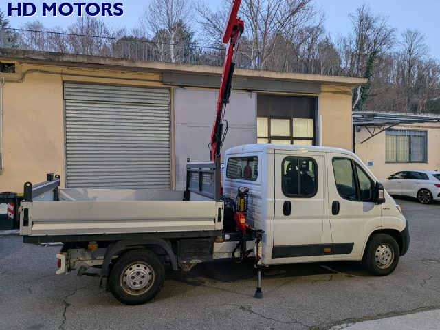 Fiat Ducato 35 2.3 MJT 130 CV maxi doppia cabina gru usato a TORINO