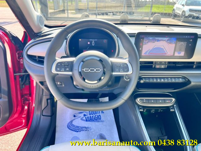 Fiat 600 Hybrid 100 CV DCT MHEV La Prima / Rosso Passione usato a PIEVE DI SOLIGO