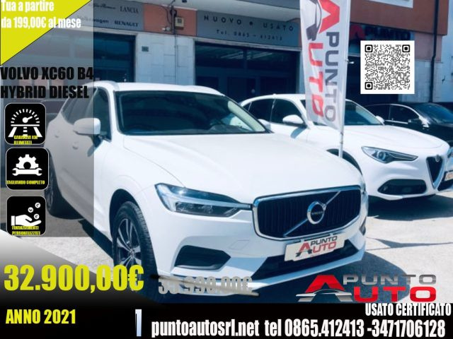 Volvo XC60 B4 (d) AWD Geartronic Momentum Pro 60MILA KM TELEC usato a ISERNIA