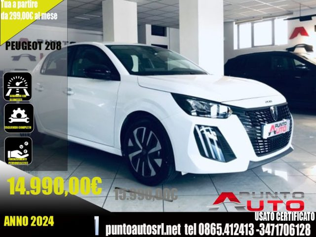 Peugeot 208 PureTech 75 Stop&Start 5 porte Active usato a ISERNIA