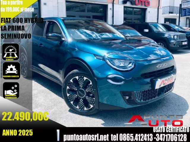 Fiat 600 Hybrid 110 CV DCT MHEV La Prima II usato a ISERNIA