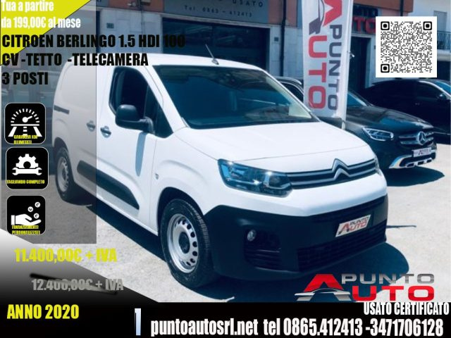 Citroen Berlingo BlueHDi 100 S&S Van 3 POSTI CLUB usato a ISERNIA
