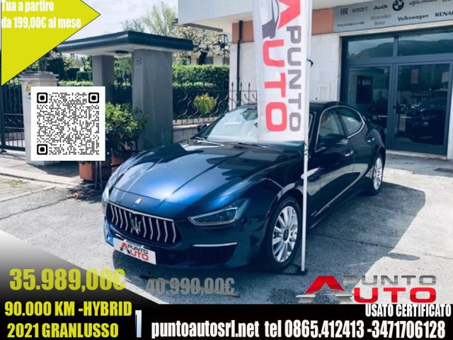 Maserati Ghibli L4 330 CV MHEV Granlusso CAMERA 360 usato a ISERNIA