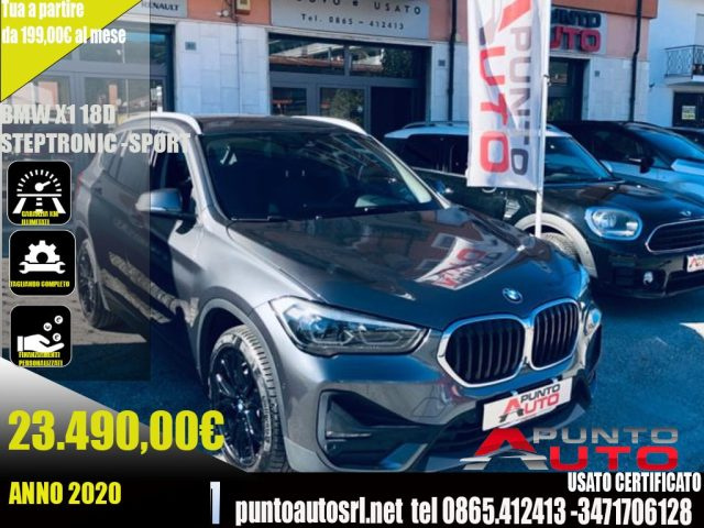 BMW X1 sDrive18d Sport STEPTRONIC- LED usato a ISERNIA