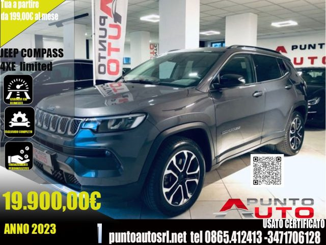 Jeep Compass 1.3 Turbo T4 190 CV PHEV AT6 4xe Limited usato a ISERNIA