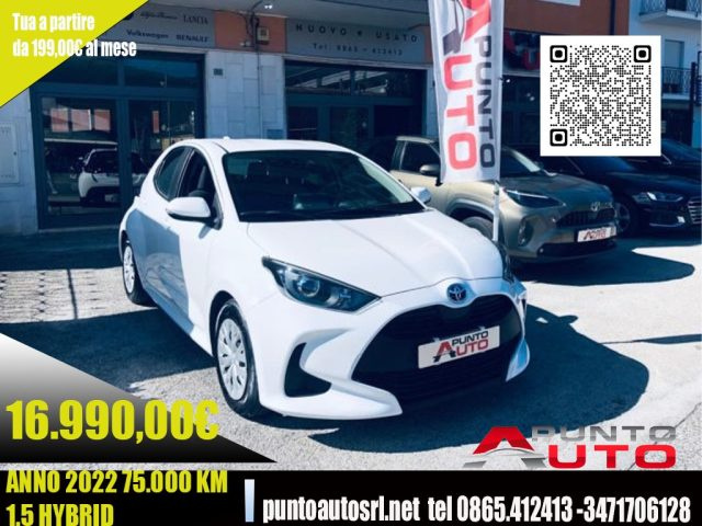 Toyota Yaris 1.5 Hybrid 5 porte Business TELECAMERA usato a ISERNIA