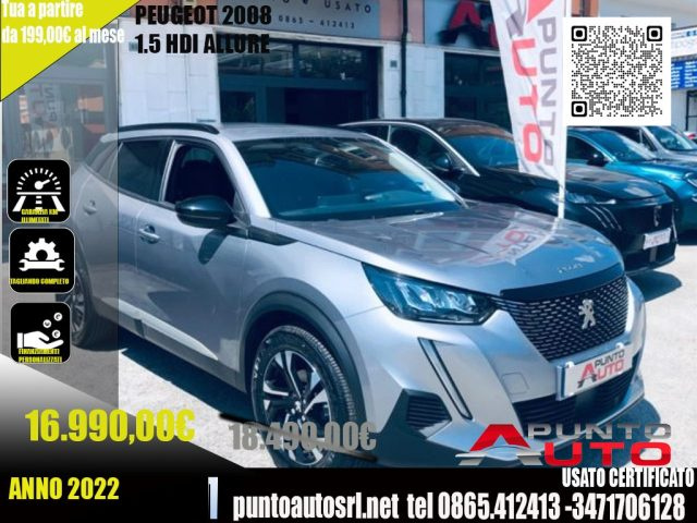 Peugeot 2008 BlueHDi 110 S&S Allure telecamera usato a ISERNIA