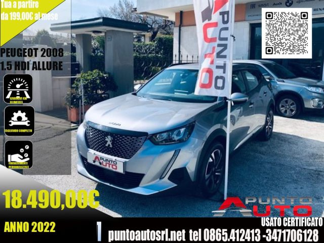 Peugeot 2008 BlueHDi 110 S&S Allure telecamera usato a ISERNIA