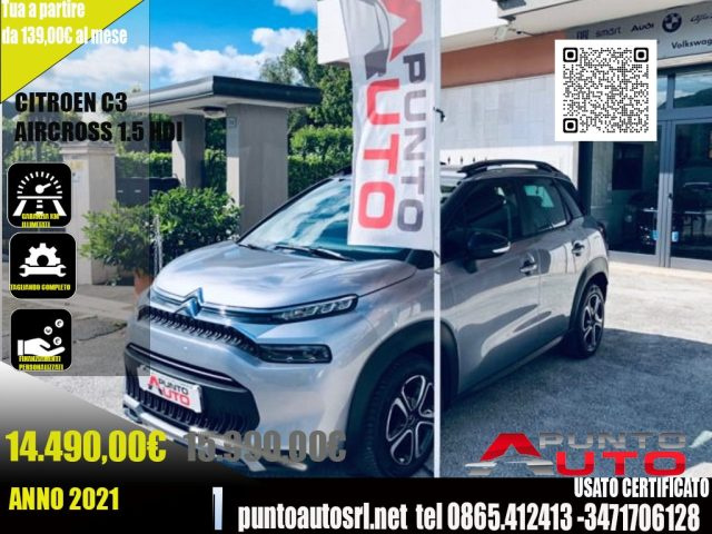 Citroen C3 Aircross BlueHDi 110 S&S Feel PACK BUSINESS usato a ISERNIA