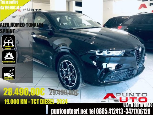 Alfa Romeo Tonale 1.6 diesel 130 CV TCT6 Sprint usato a ISERNIA