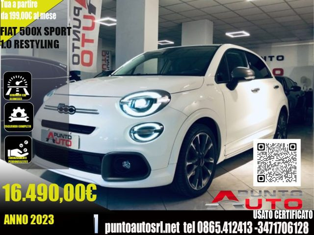 Fiat 500X 1.0 T3 120 CV Sport FULL LED RESTYLING usato a ISERNIA