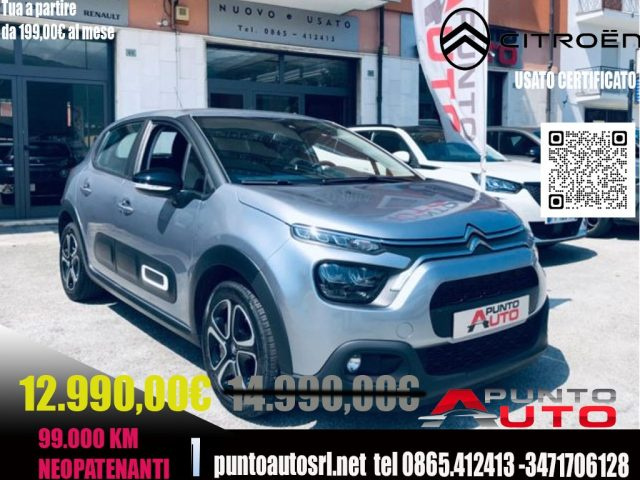Citroen C3 BlueHDi 100 S&S Feel Pack usato a ISERNIA