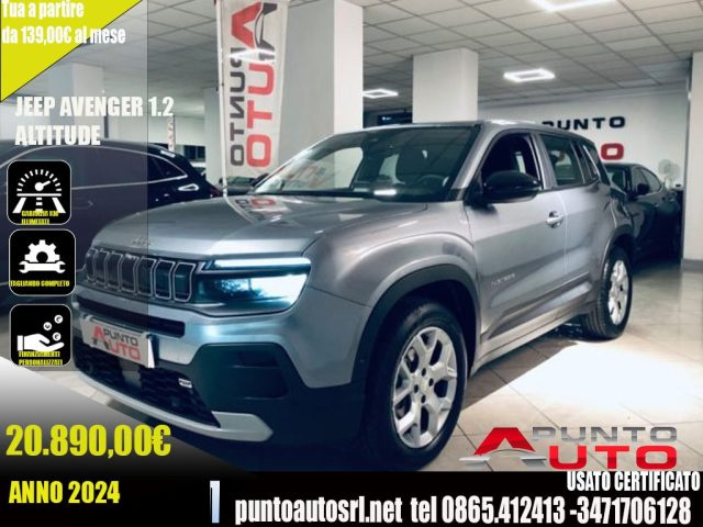 Jeep Avenger 1.2 Turbo 100 CV Altitude usato a ISERNIA