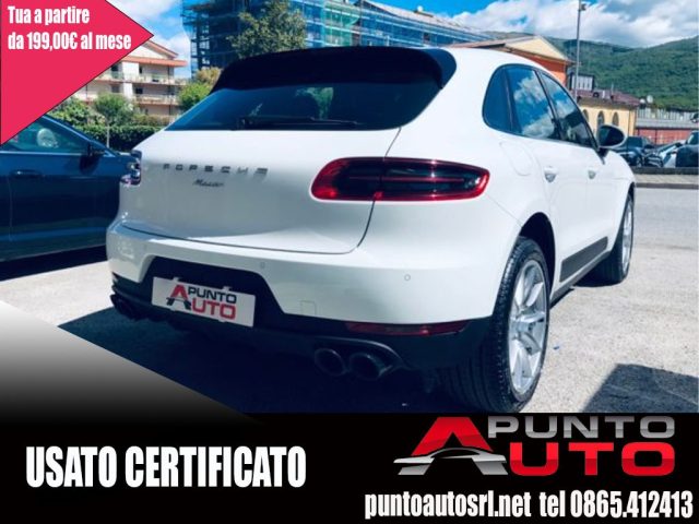 Porsche Macan 2.0 turbo 252 cv BIANCA- NUOVISSIMA, del 2018, 95.000 km, in vendita a Isernia (IS)