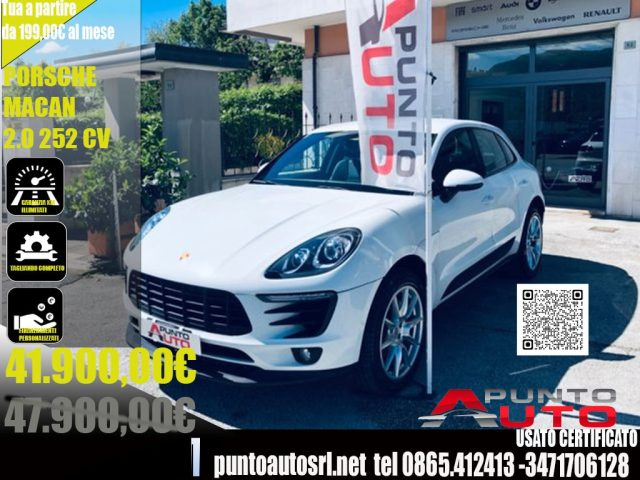 Porsche Macan 2.0 turbo 252 cv BIANCA- NUOVISSIMA usato a ISERNIA