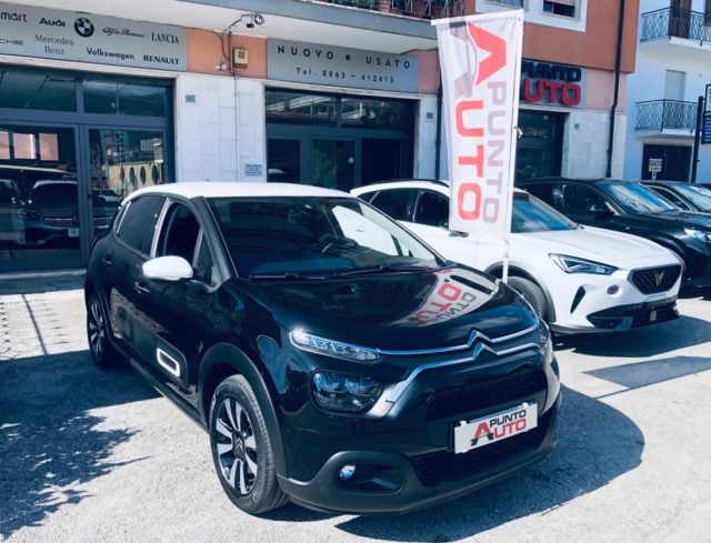 Citroen C3 PureTech 110 S&S Shine nera tetto bianco - foto 2 di 4