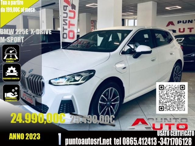 BMW 225 e xDrive Active Tourer M SPORT -, del 2023, 100.000 km, in vendita a Isernia (IS)