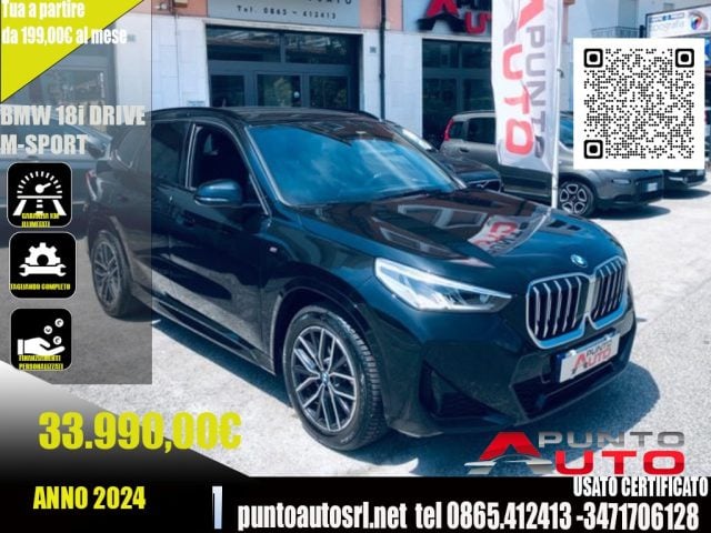 BMW X1 sDrive 18i Msport full 40milakm M SPORT, del 2024, 44.000 km, in vendita a Isernia (IS)