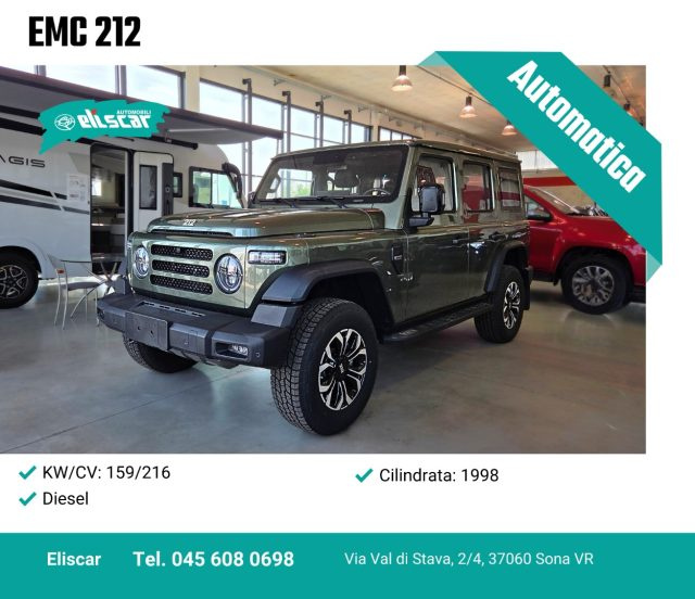 EMC 212 2.0 TGDI 8AT 4WD Diesel nuovo a SONA