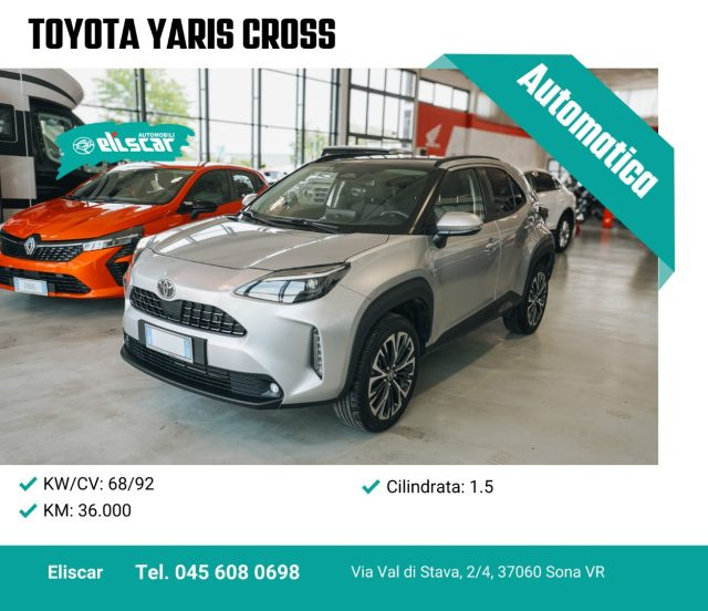 Toyota Yaris Cross 1.5 Hybrid 130 CV 5p. E-CVT AWD-i Lounge usato a SONA