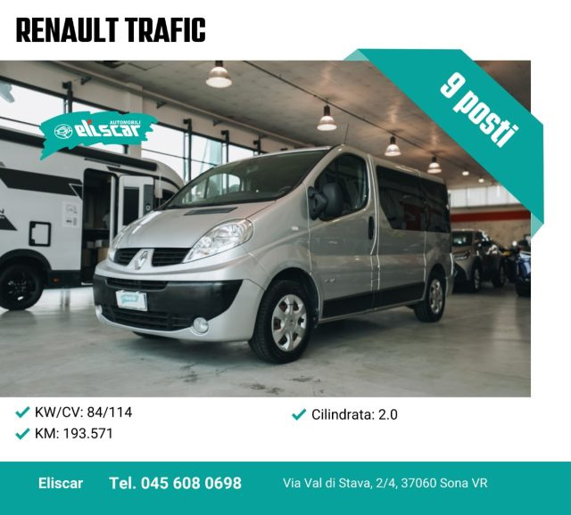 Renault Trafic T27 2.0 dCi/115 PC-TN Passenger Comfort DPF usato a SONA