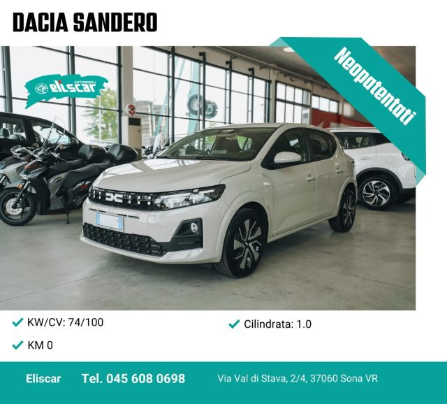 Dacia Sandero Streetway TCe 100 CV Expression km 0 a SONA