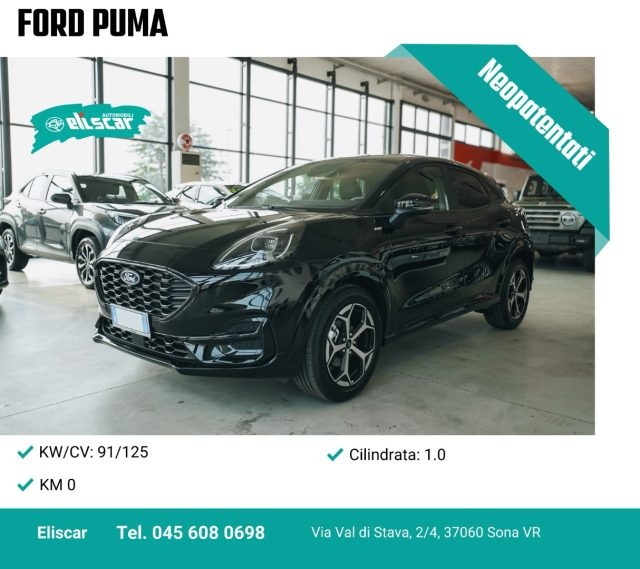 Ford Puma 1.0 EcoBoost Hybrid 125 CV S&S ST-Line km 0 a SONA