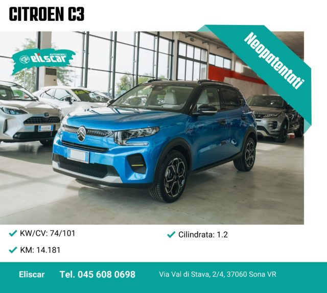 Citroen C3 PureTech 100 S&S Max usato a SONA