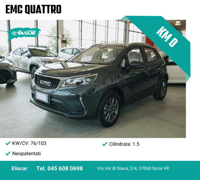 EMC QUATTRO 1.5 MT km 0 a SONA