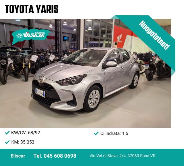 Toyota Yaris 1.5 Hybrid 5 porte Active usato a SONA