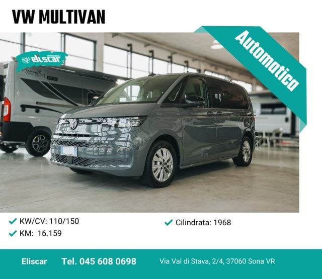 Volkswagen Multivan 2.0 TDI 150CV DSG, del 2025, 16.159 km, in vendita a Sona (VR)