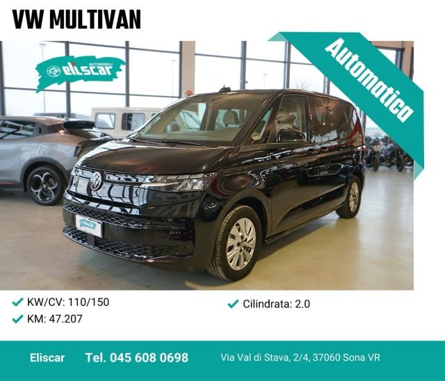Volkswagen Multivan 2.0 TDI 150CV DSG Space, del 2025, 47.207 km, in vendita a Sona (VR)