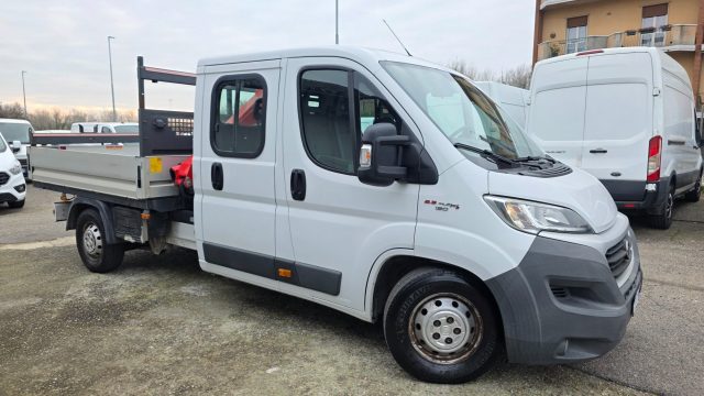 Fiat Ducato MAXI 35 2.3 Mjet 130CV Cabinato GRU Fassi 7posti - foto 2 di 4