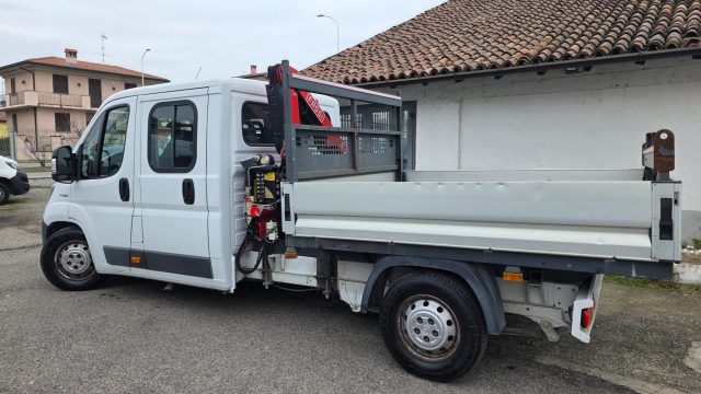 Fiat Ducato MAXI 35 2.3 Mjet 130CV Cabinato GRU Fassi 7posti - foto 3 di 4