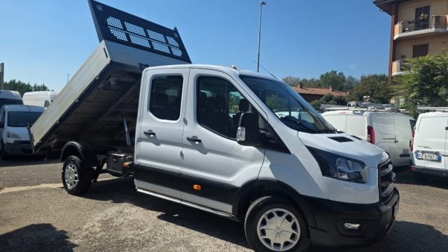 Ford Transit 350 2.0 Ecoblue 130CV PL-DC Ribaltabile 7posti, del 2024, 28.105 km, in vendita a Pavia (PV)
