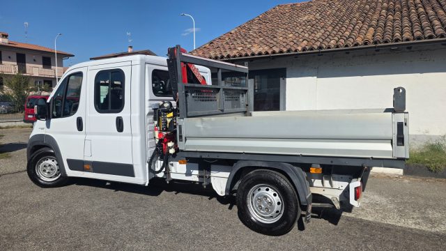 Fiat Ducato MAXI 35 2.3 Mjet 130CV Cabinato GRU Fassi 7posti - foto 3 di 4